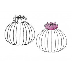 Stickdatei - Kaktus1 Line Art